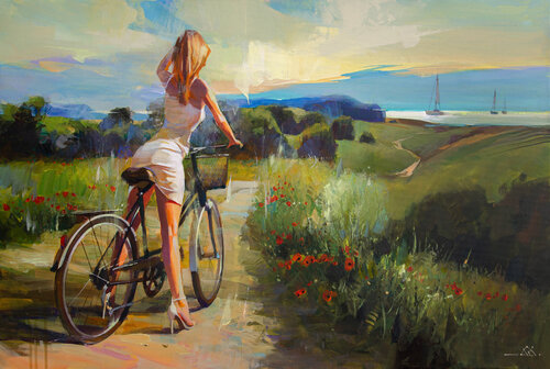 To meet friends by Khodakivskyi Vasyl, 회화 for Sale on Singulart