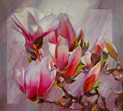 Romantic rods de Khodakivskyi Vasyl, Pintura a la venta en Singulart