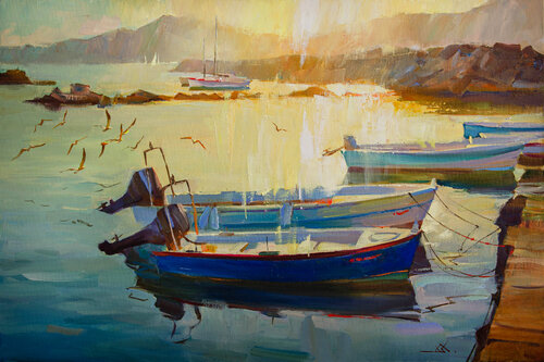 Evening, Naousa Khodakivskyi Vasyl