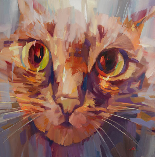 His look van Khodakivskyi Vasyl, Schilderij te koop op Singulart