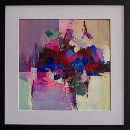 Rhythm of Flowers di Khodakivskyi Vasyl, Pittura in vendita su Singulart