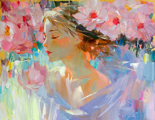 Breath of Spring-2 by Khodakivskyi Vasyl, Painting for Sale on Singulart