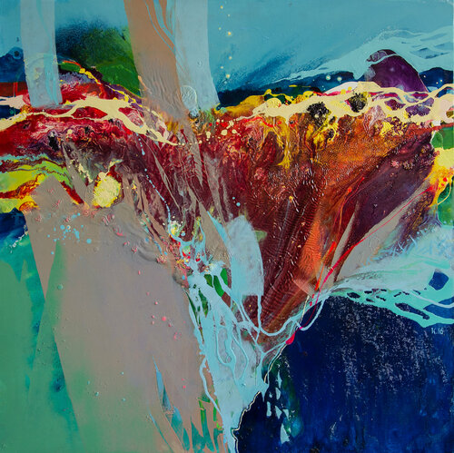 Untrodden seaboard par Khodakivskyi Vasyl, Peinture en vente sur Singulart