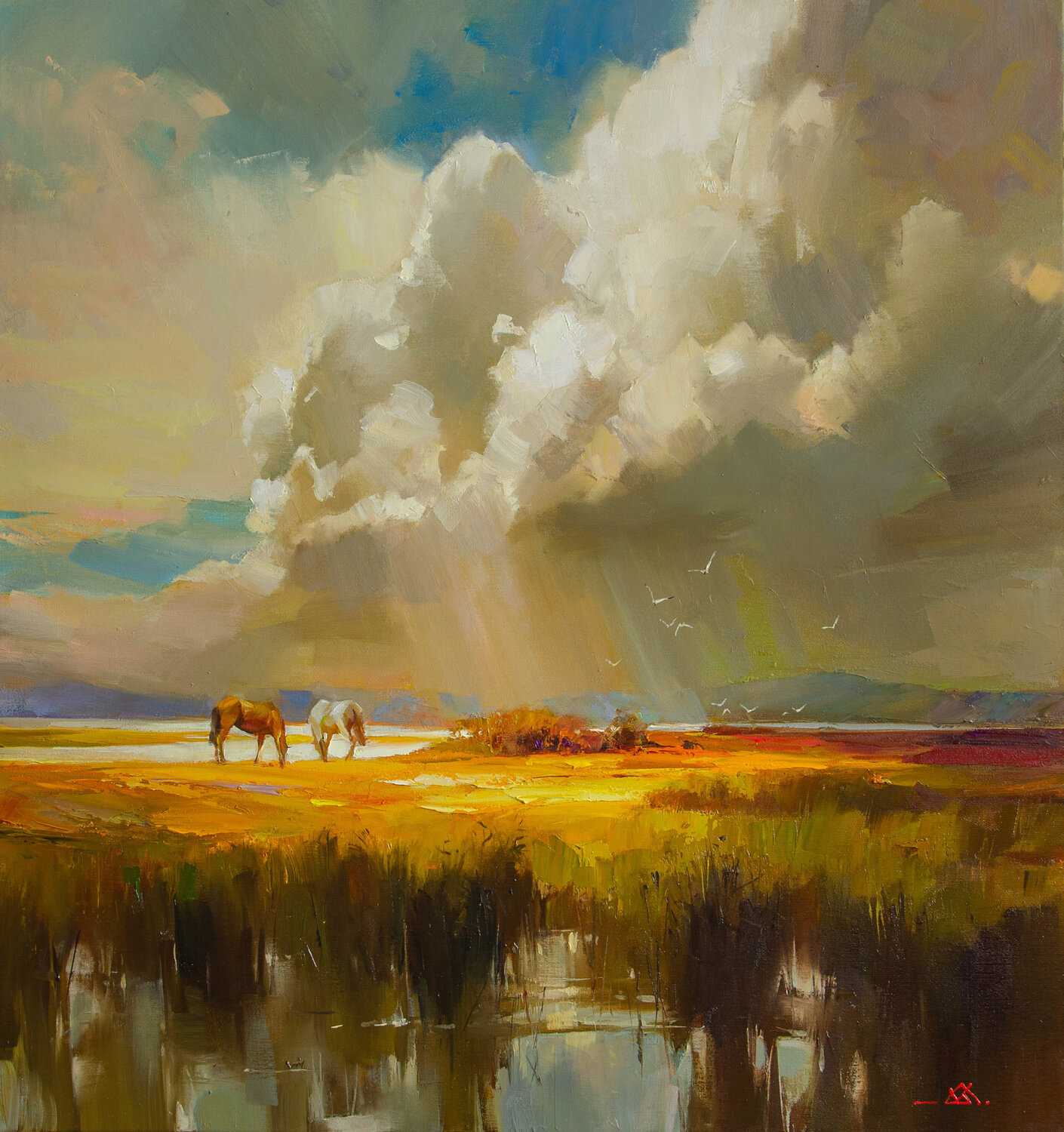 The smell of rain-2 Khodakivskyi Vasyl Originalgemälde zu verkaufen