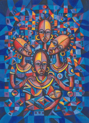 New Born II - Giclée art print of women van Angu Walters, Fotografie te koop op Singulart