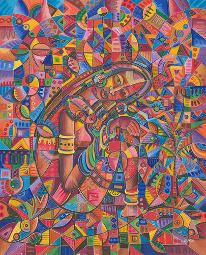 Mother and Child III - Giclée art print of nursing mother von Angu Walters, Fotografie kaufen auf Singulart