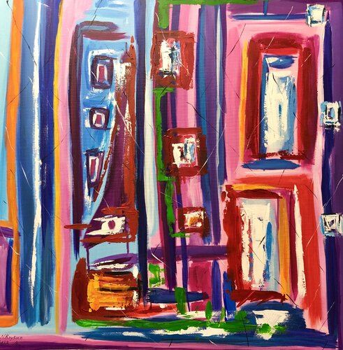 BLUE ROSE ABSTRACTION Nataliia Krykun