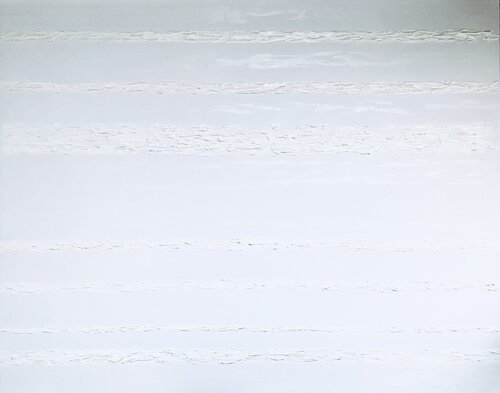 3D „White snow abstraction“ - textured minimalism Nataliia Krykun