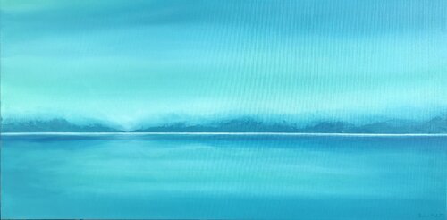 „Blue ocean“ de Nataliia Krykun, Pintura a la venta en Singulart