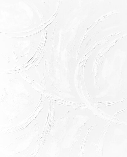 "White Circles" - 3d minimalism geometric textured abstraction by Nataliia Krykun, 油畫 for Sale on Singulart