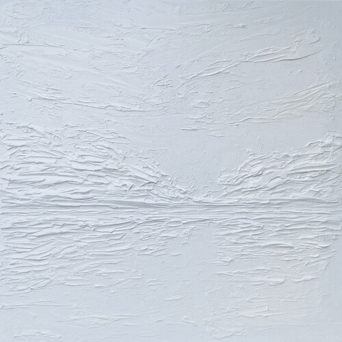 White sea -  3 D, textued, plaster, sculpture von Nataliia Krykun, Malerei kaufen auf Singulart