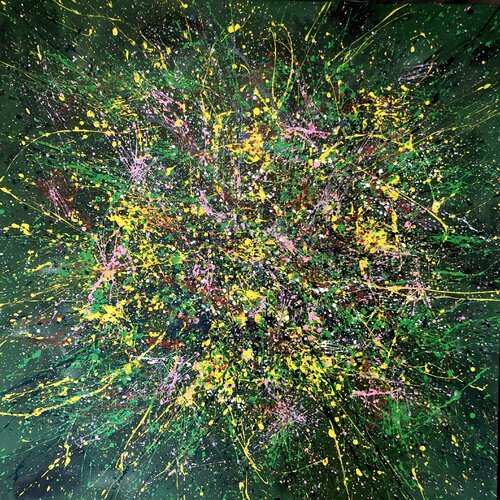 From the series „Flowers Garden“ 1 van Nataliia Krykun, Schilderij te koop op Singulart