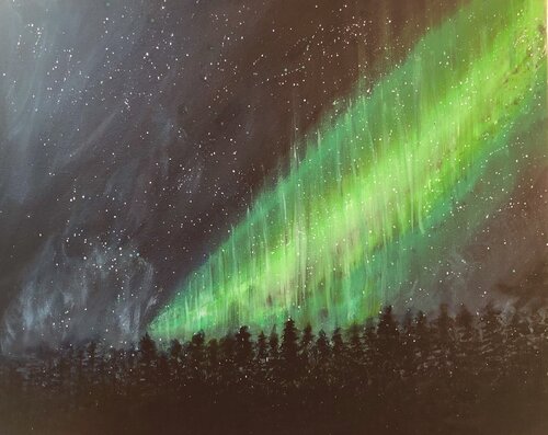 Northern lights, Aurora Borealis Nataliia Krykun