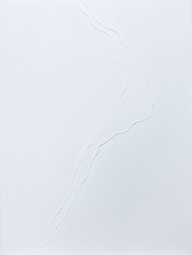 White Iceberg - 3D, textured, plaster van Nataliia Krykun, Schilderij te koop op Singulart