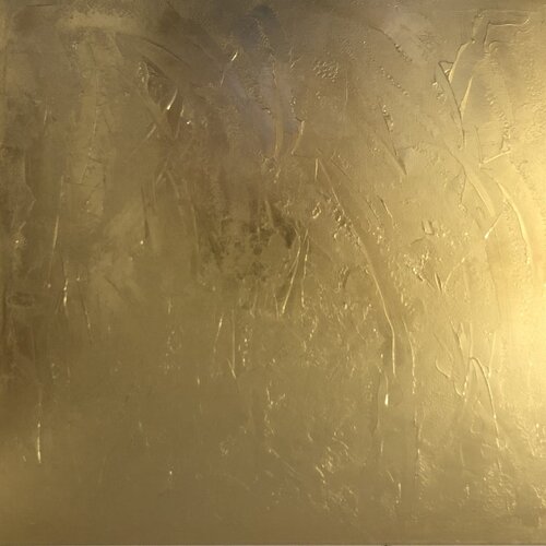 Series "Sunshine" 2  - 3D, textured, plaster, gold leafing Nataliia Krykun