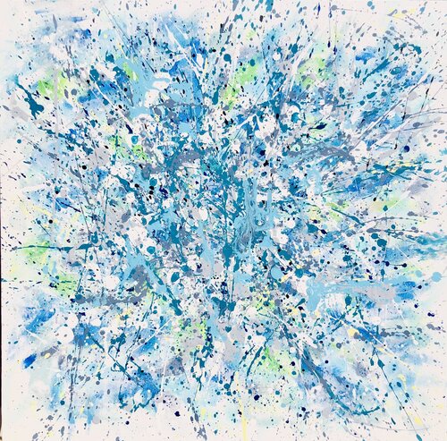 Through Touch de Nataliia Krykun, Pintura a la venta en Singulart