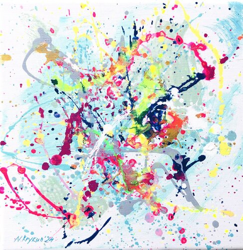 Feeling - colorful abstraction Nataliia Krykun