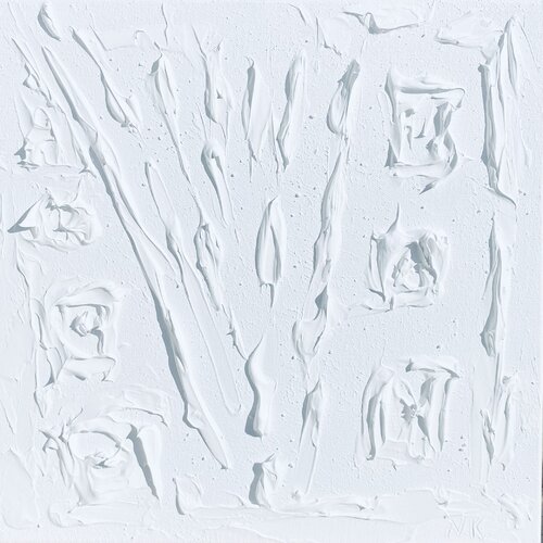 From the series “White minimalistic seascape” textured 3D Nataliia Krykun