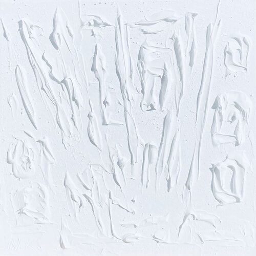 From the series “White minimalistic seascape” textured 3D Nataliia Krykun