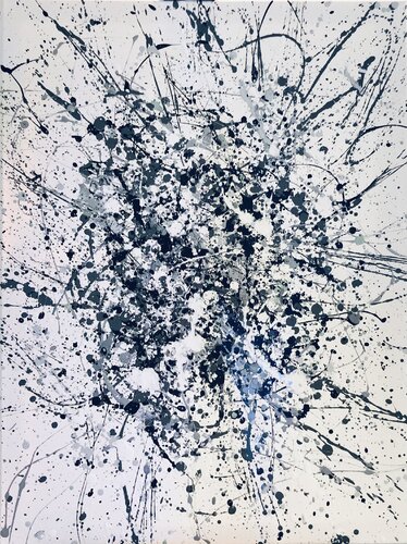 From the series „The A Lightness“ 6 - minimalism monochromatic abstractions di Nataliia Krykun, Pittura in vendita su Singulart