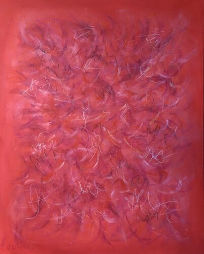 From the series "Red. Life Energy 1" - abstractions street art von Nataliia Krykun, Malerei kaufen auf Singulart