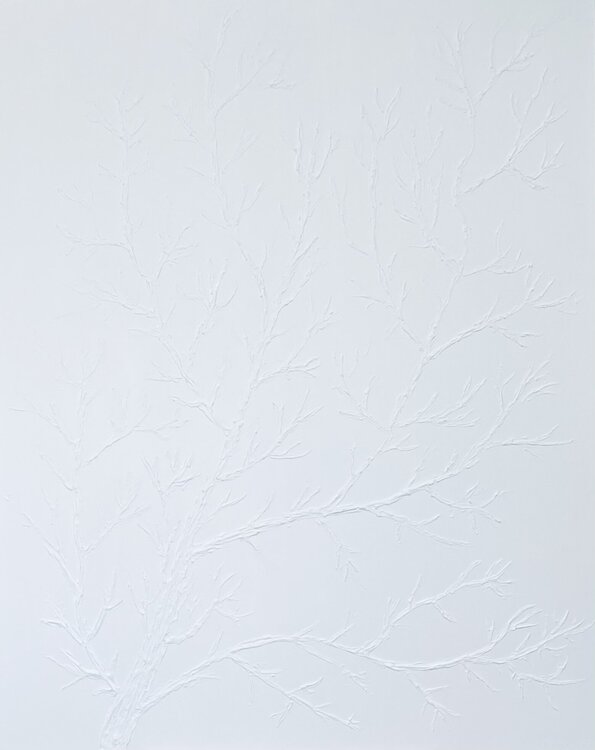 „White tree branches“ Nataliia Krykun
