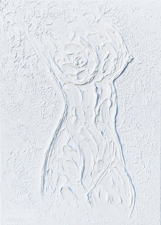 Woman in White Light Nataliia Krykun