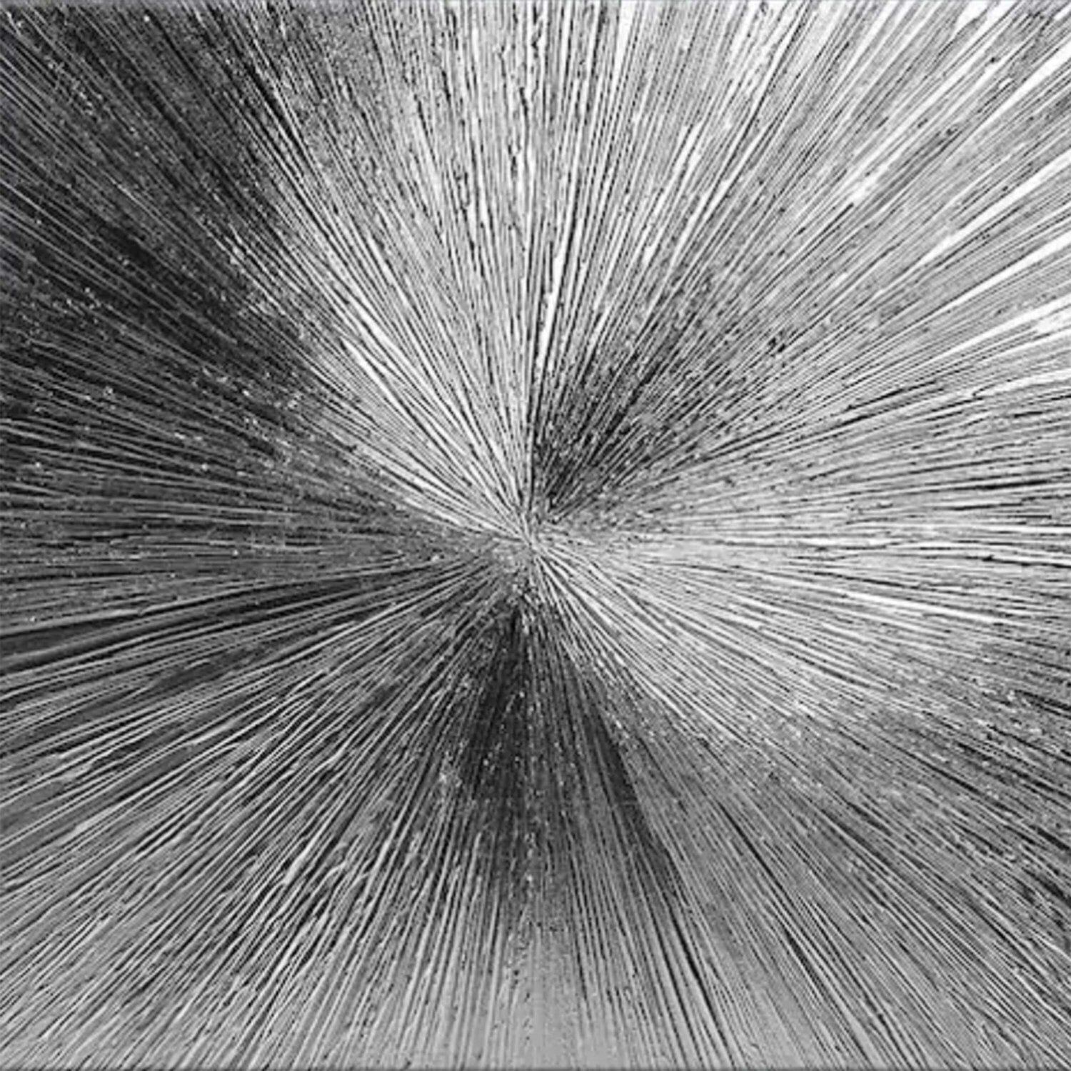 3D Silver rays - silver leaf, abstraction, minimalism Nataliia Krykun