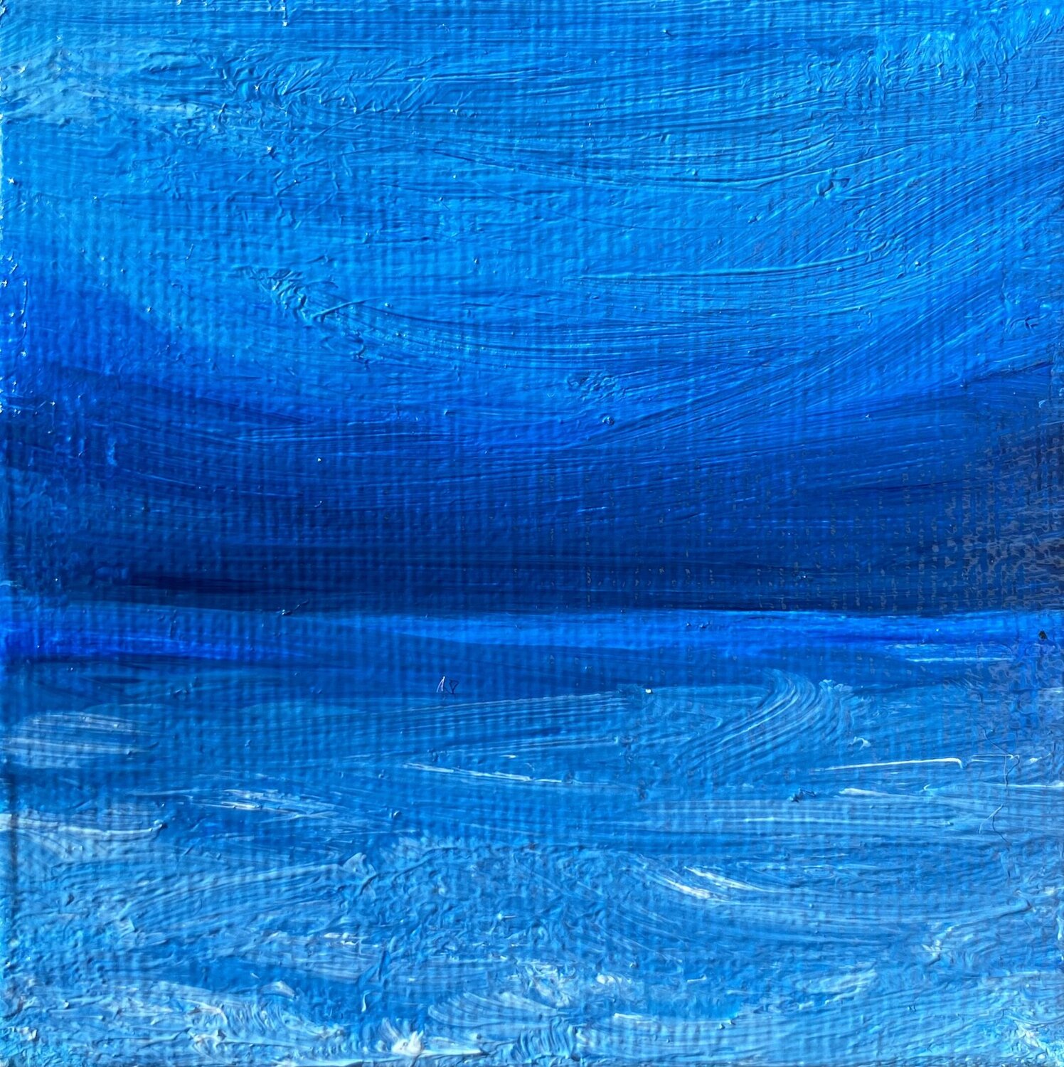 Seascape blue - Sunset Nataliia Krykun