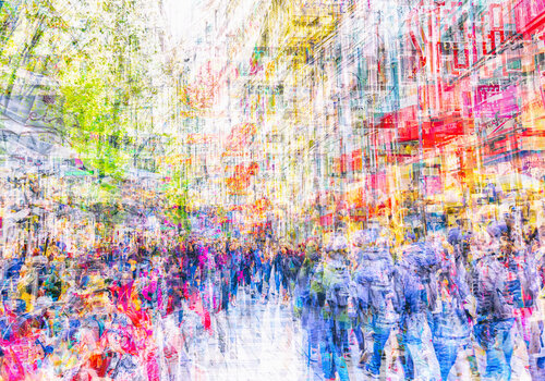 city fuse#3 de Igor Vitomirov, Fotografía a la venta en Singulart