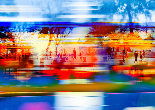 urban motion par Igor Vitomirov, Photographie en vente sur Singulart