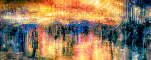 rainy night in vienna#1 von Igor Vitomirov, Fotografie kaufen auf Singulart