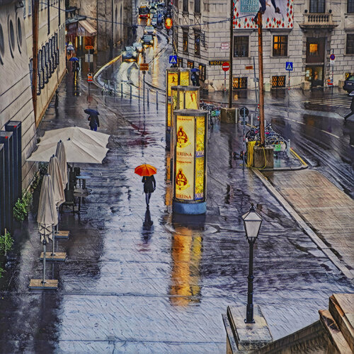 rainy days in vienna de Igor Vitomirov, Fotografía a la venta en Singulart
