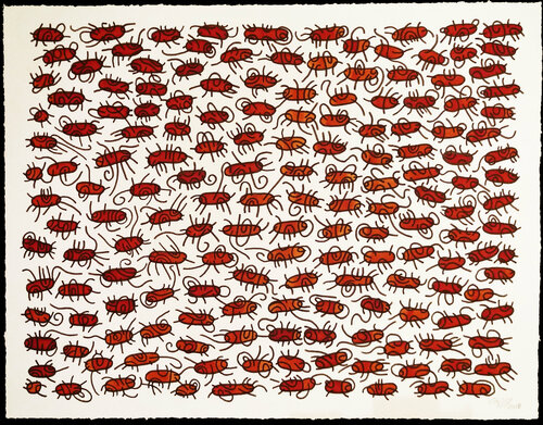 Little creatures van Paco Vila-Guillén, Werk op papier te koop op Singulart