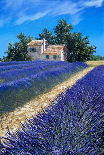 Valensole von Igor Dubovoy, Malerei kaufen auf Singulart