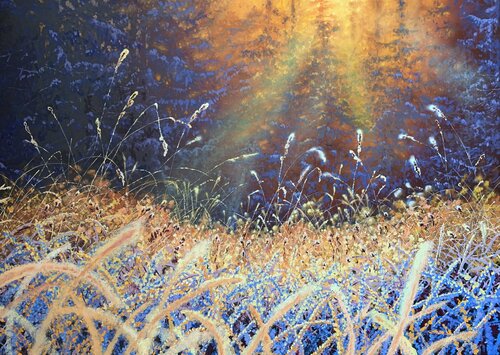 Frozen light von Igor Dubovoy, Malerei kaufen auf Singulart