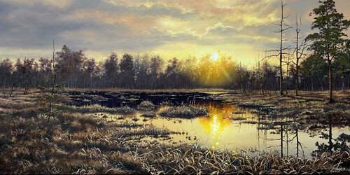 Sunset von Igor Dubovoy, Malerei kaufen auf Singulart