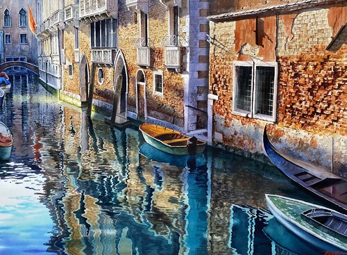 Venezia von Igor Dubovoy, Werk auf Papier kaufen auf Singulart