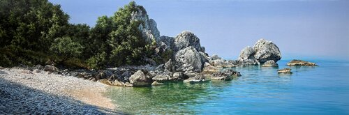 Wild beach von Igor Dubovoy, Malerei kaufen auf Singulart
