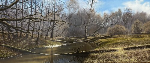 Spring van Igor Dubovoy, Schilderij te koop op Singulart