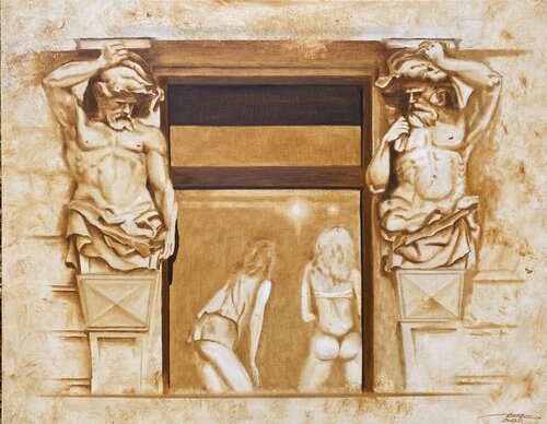 Atlanteas di Igor Dubovoy, Pittura in vendita su Singulart