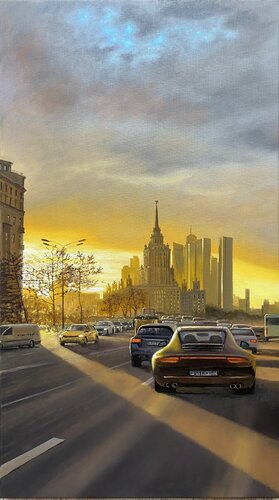 Moscow von Igor Dubovoy, Malerei kaufen auf Singulart