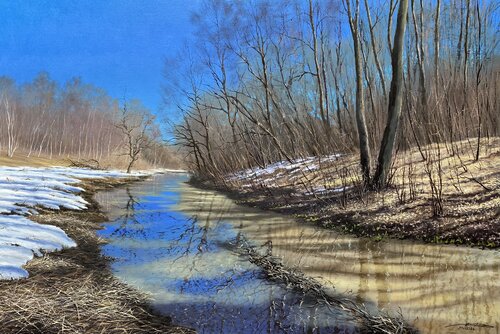 Spring time van Igor Dubovoy, Schilderij te koop op Singulart