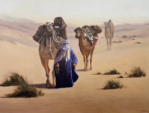 Caravan van Igor Dubovoy, Schilderij te koop op Singulart