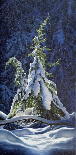 Winter by Igor Dubovoy, Painting for Sale on Singulart