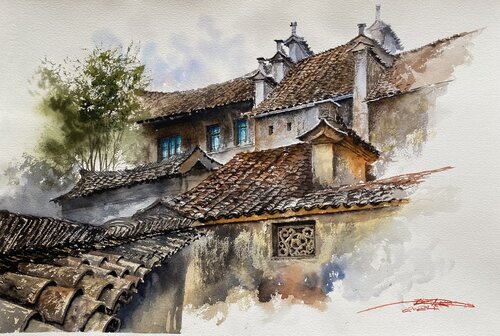 Huanghsan. China de Igor Dubovoy, Pintura a la venta en Singulart