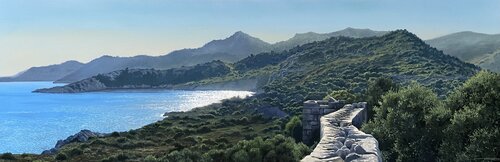 Old fortress. Tyrke. van Igor Dubovoy, Schilderij te koop op Singulart