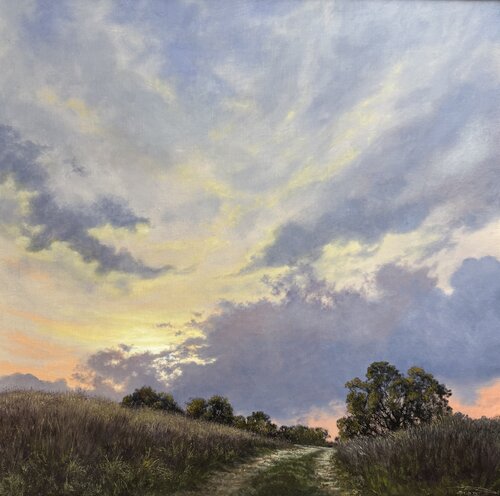 Autumn sunset von Igor Dubovoy, Malerei kaufen auf Singulart