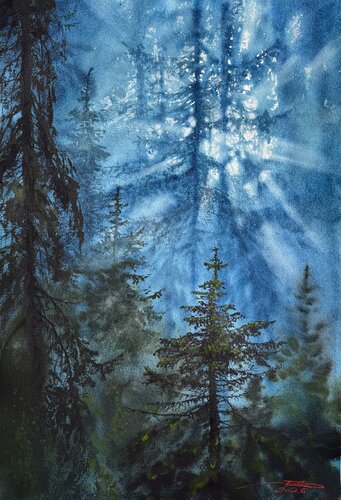 LIGHT von Igor Dubovoy, Malerei kaufen auf Singulart
