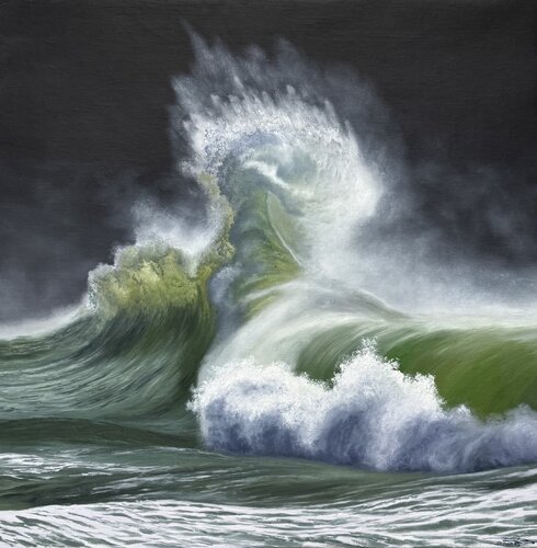 Ocean power by Igor Dubovoy, Painting for Sale on Singulart